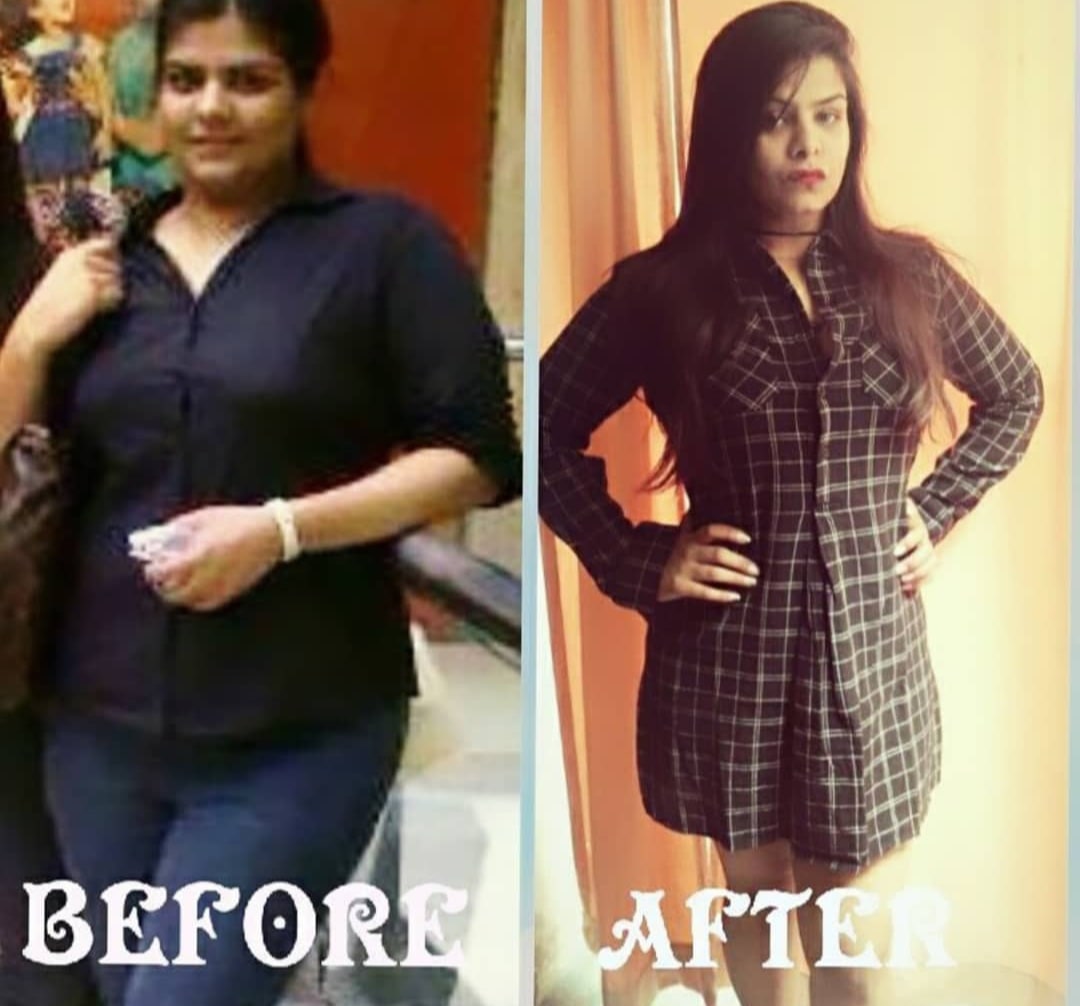 Before and after results of my clients. Copyright of Prashank Tiwaree Fitness